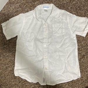 Janie and jack 100% linen shirt